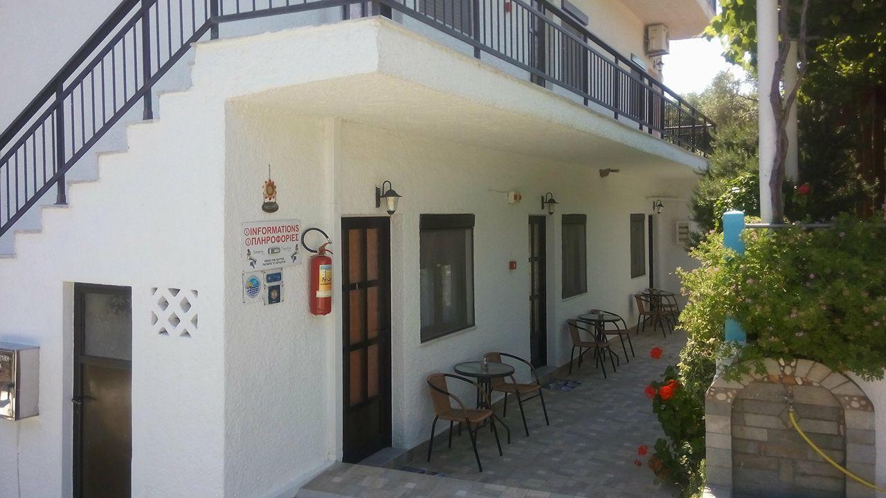Gorgona Rooms Alikí Eksteriør bilde